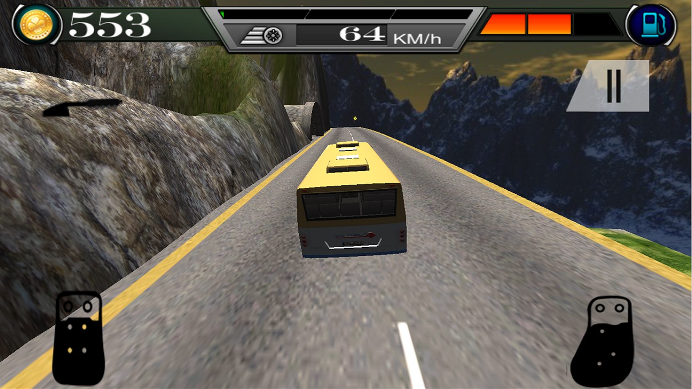 #4. Mountain Top Bus Driver (Windows) 由: Topi Tapi Games