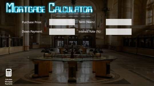 Mortgage Calculator RT screenshot 1