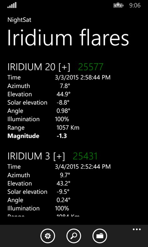 #1. NightSat UWP (Windows) 由: jrfstr2
