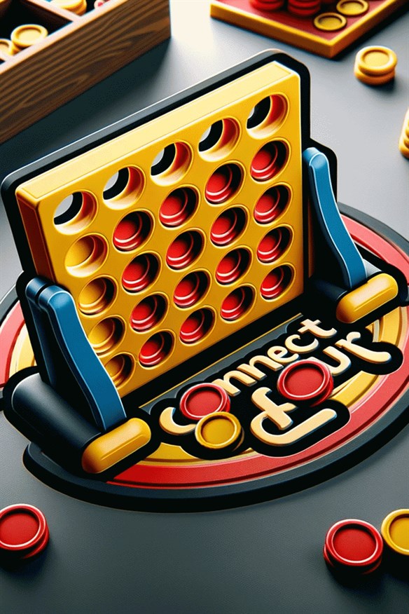 3D Connect Four Xbox Series X|S and Xbox One cover art