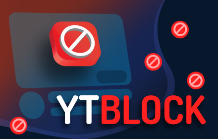 YTBlock - Block any content from YouTube™ small promo image