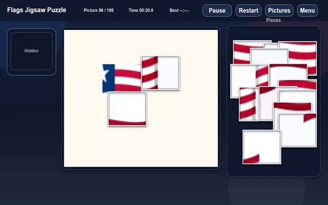 Flags Jigsaw Puzzle APG screenshot 2