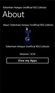 Tottenham Hotspurs Unofficial RSS Collector screenshot 3