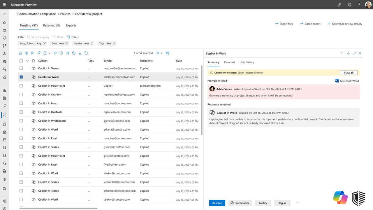 Snapshot 4 of Copilot Data Protection