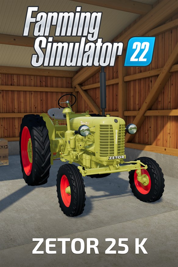 FS22: Zetor 25 K Xbox Series X|S and Xbox One cover art