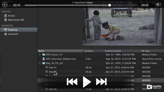 Intro to iMovie screenshot 3