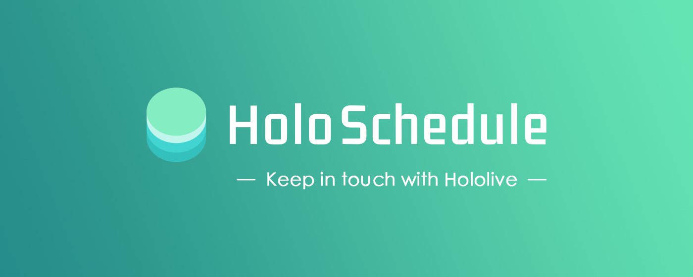 HoloSchedule marquee promo image