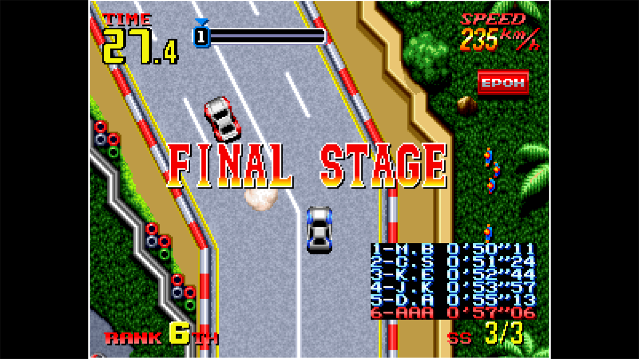 ACA NEOGEO THRASH RALLY screenshot 1