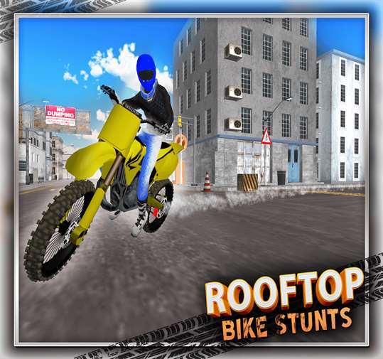 Crazy Rooftop Bike Stunts screenshot 1