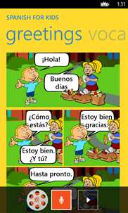 Spanish For Kids screenshot 2