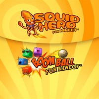 Lot de 2 jeux Kinect : Squid Hero et Boom Ball