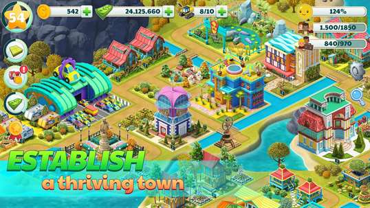 Town City - Village Building Sim Paradise screenshot 2
