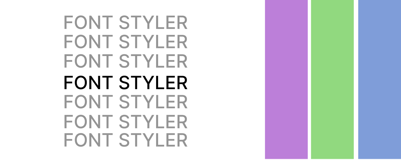 Font Styler