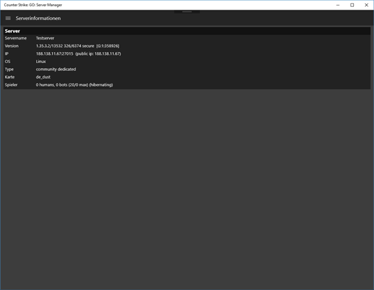 Counter Strike: GO: Server Manager screenshot 7