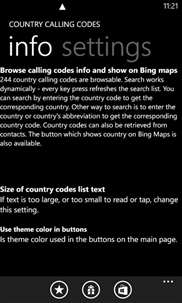 Country Codes screenshot 8