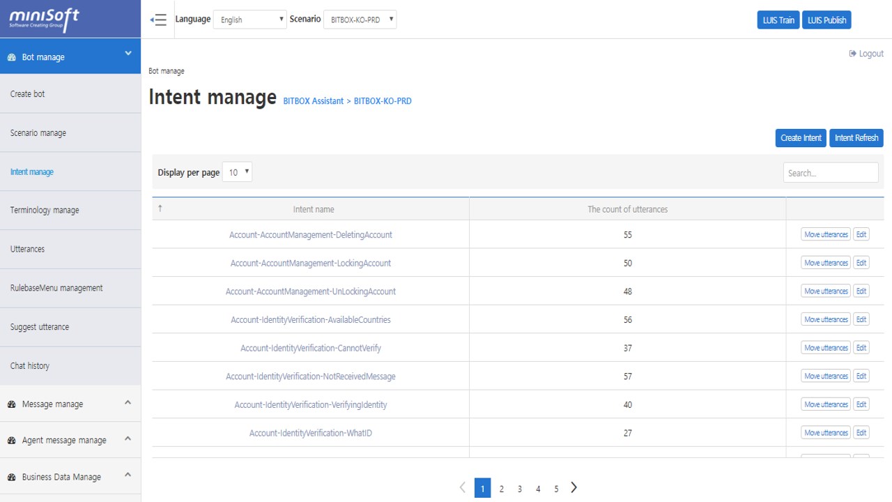 Snapshot 1 of CCMS