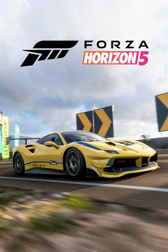 Forza Horizon 5 2017 #25 Ferrari 488 Xbox Series X|S and Xbox One cover art