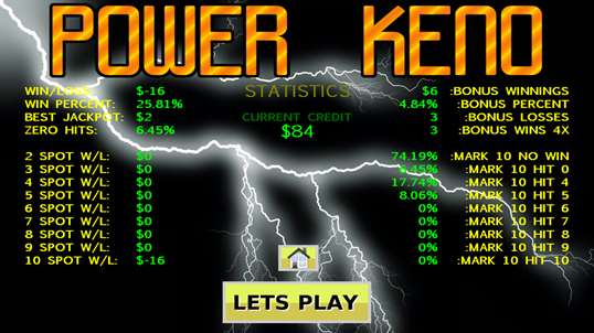 Power Keno screenshot 2