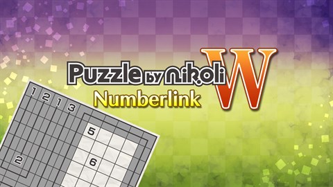 Puzzle by Nikoli W Numberlink