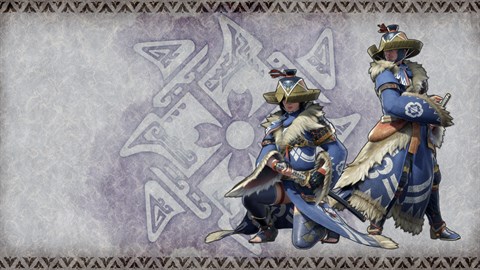 Set de armadura superpuesta de cazador "Kamurai"
