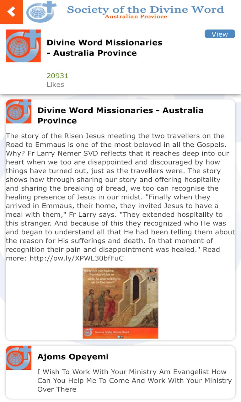 Captura 6 Divine Word Missionaries AUS windows