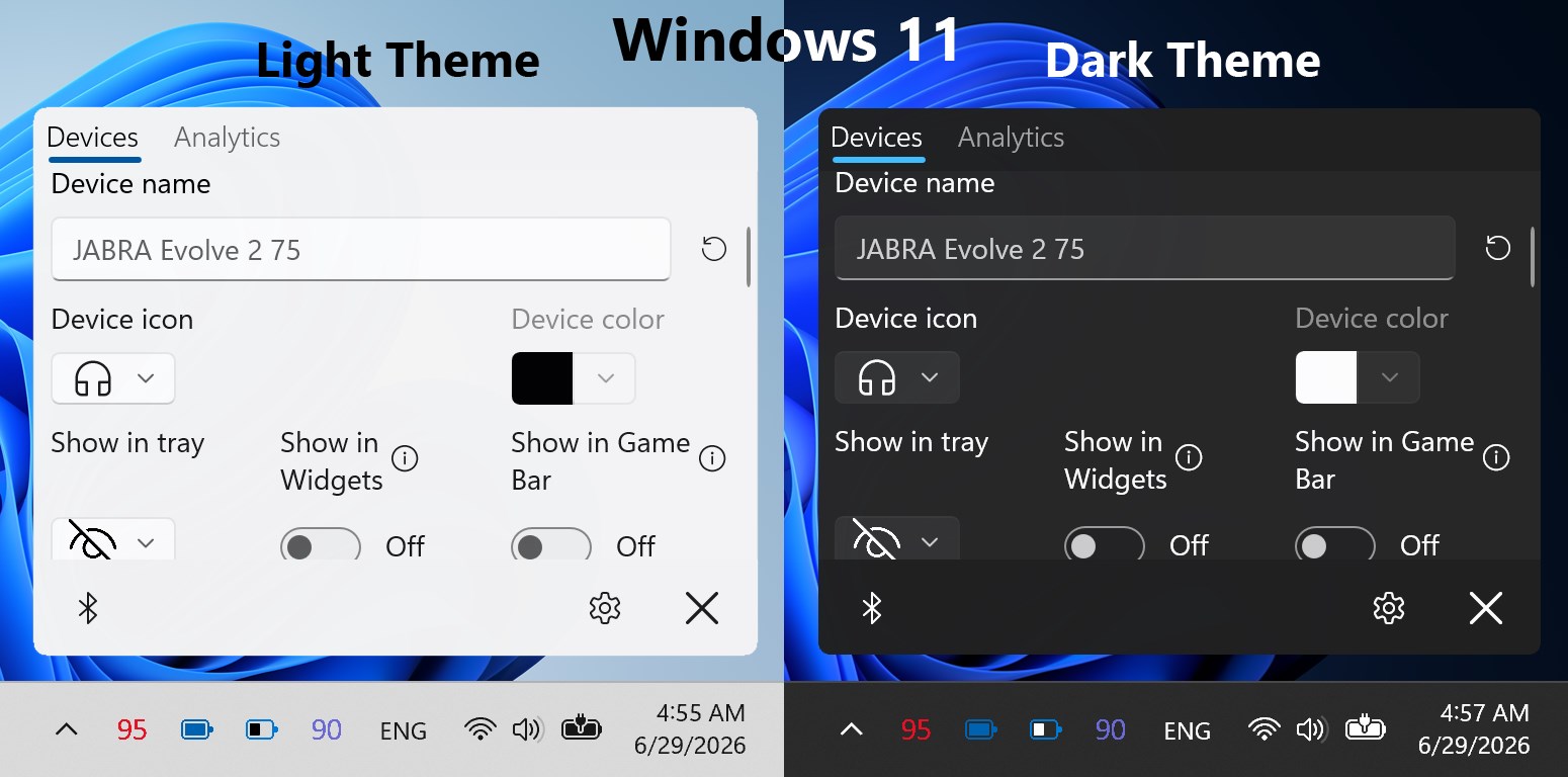 Bluetooth Battery Level Pro screenshot
