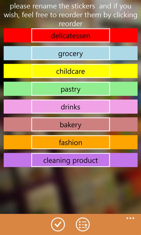 #3. My shopping list (Windows) Göre: ceriboo