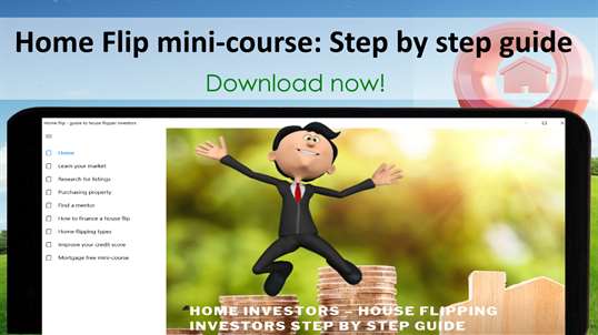 Home Flip Course - A step by step house flipping guide screenshot 1
