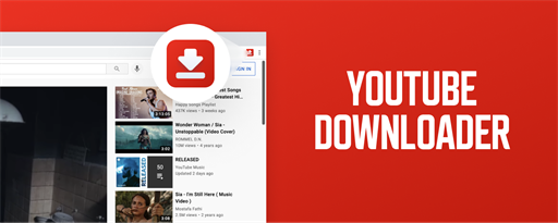 YouTube Downloader marquee promo image