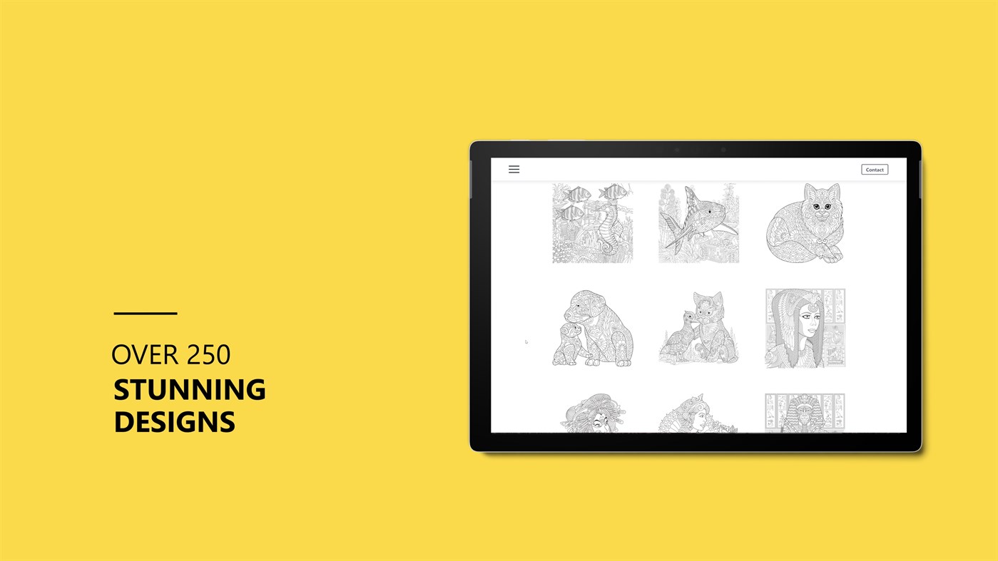 #3. Zen: Coloring book for adults (Windows) Ved: JH Digital Solutions