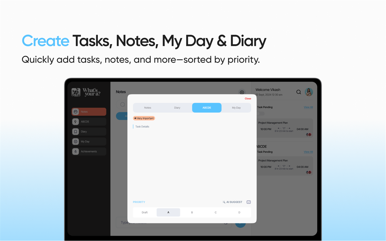 #5. What’s Your A? - Tasks, To-do (Windows) 由: Sparx IT Solutions Private Limited
