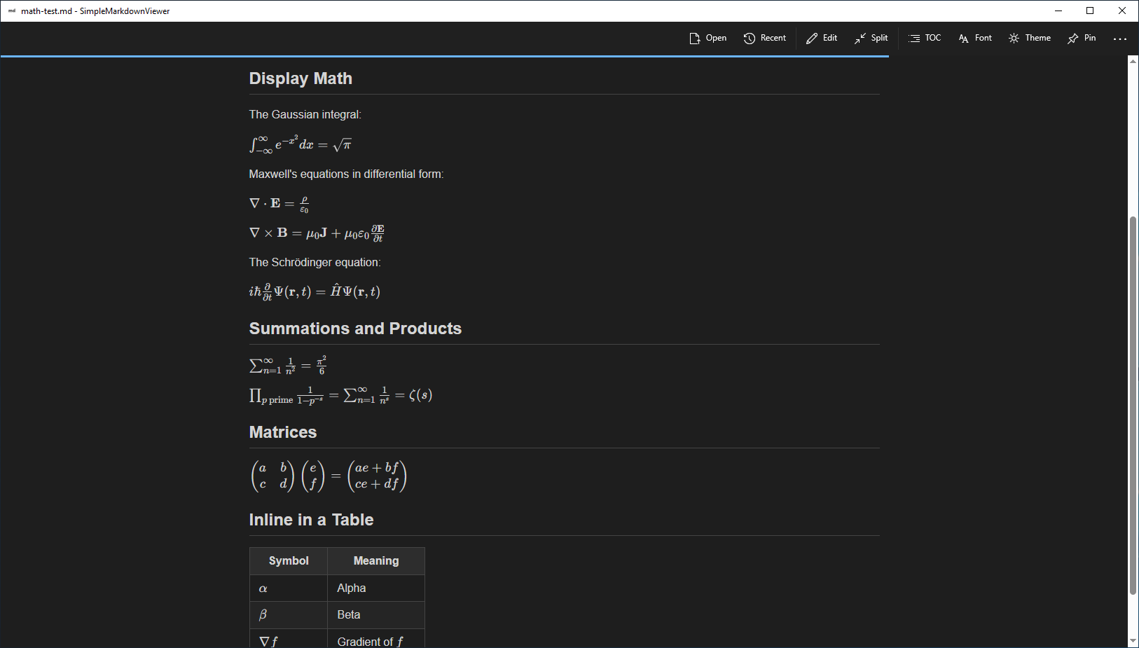Simple Markdown Viewer screenshot 5