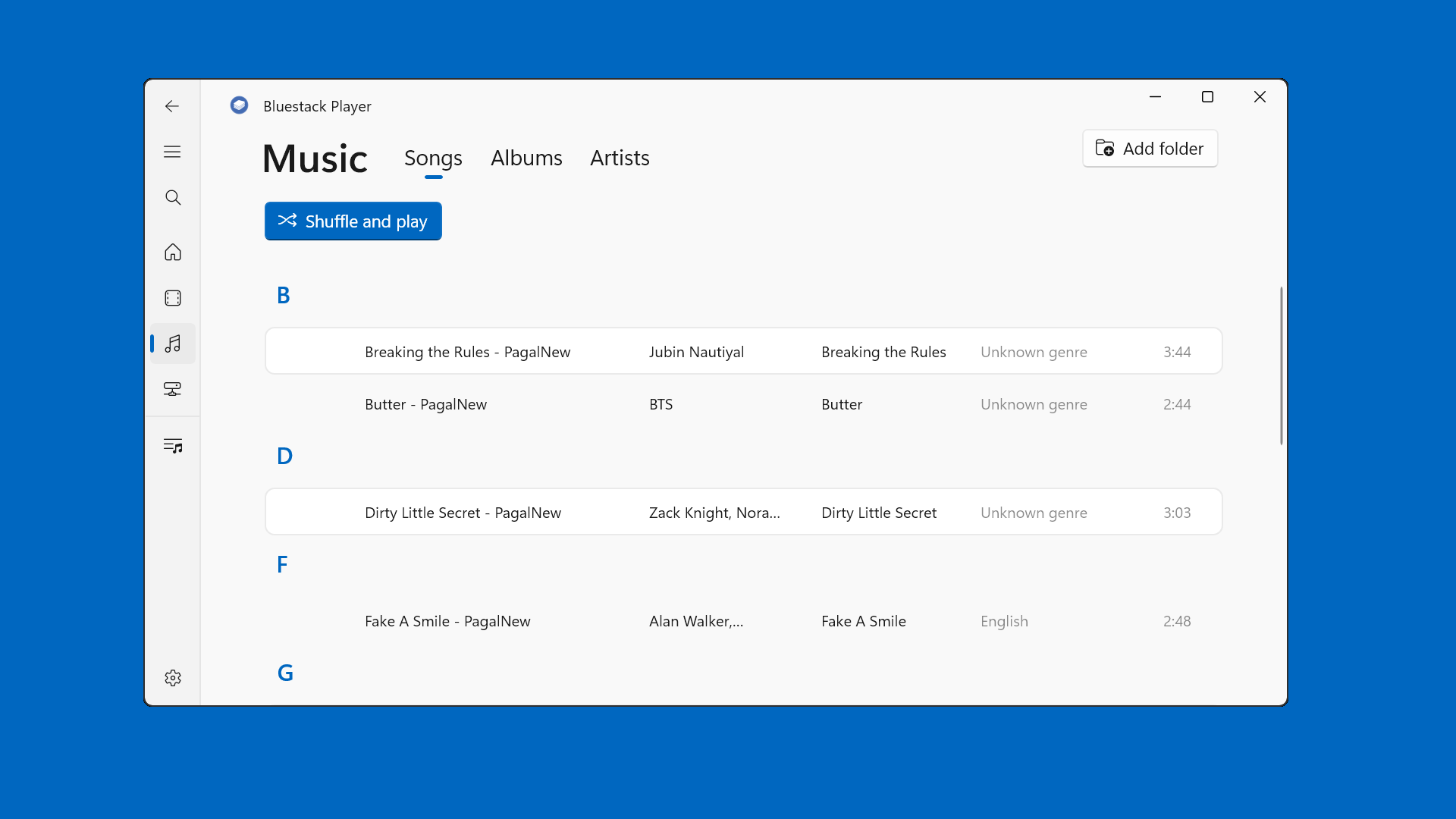 Bluestack Player : Plays all Video, Audio — скачайте и установите в Windows  | Microsoft Store