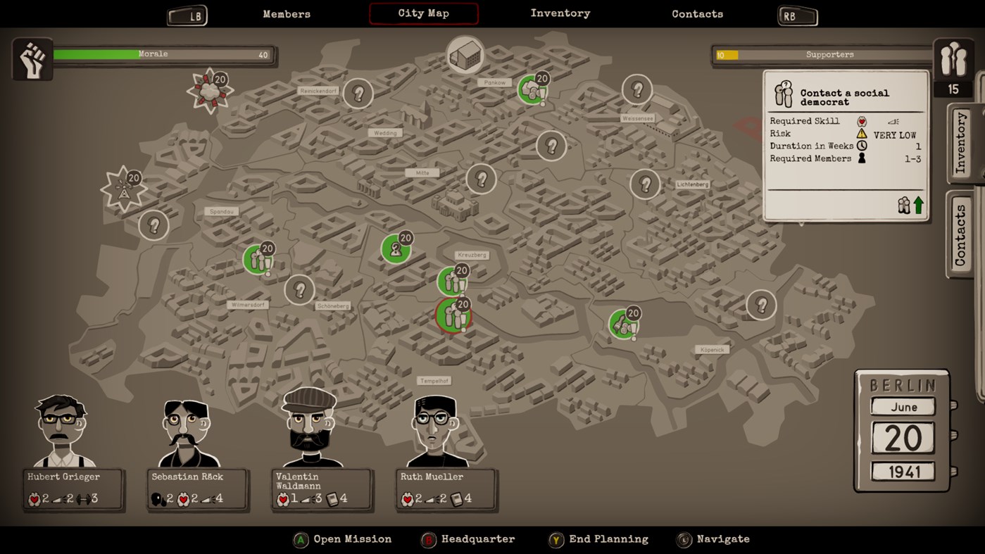 #4. Through the Darkest of Times (Xbox) 由: www.handy-games.com GmbH