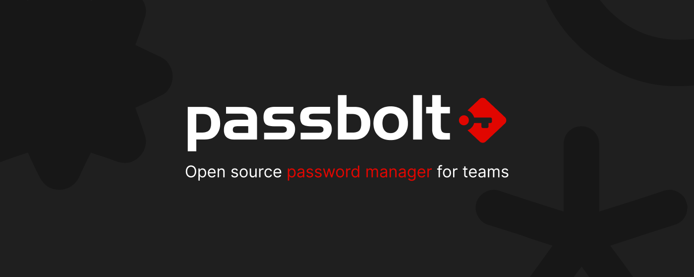 Passbolt - Open source password manager marquee promo image
