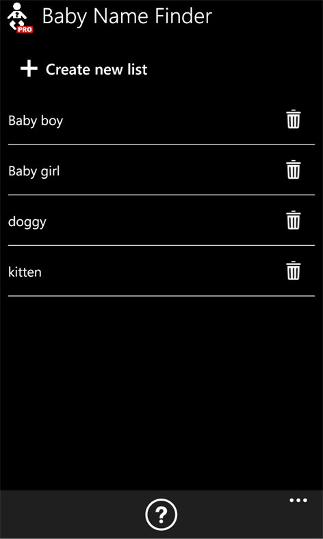 Baby Name Finder Screenshots 1