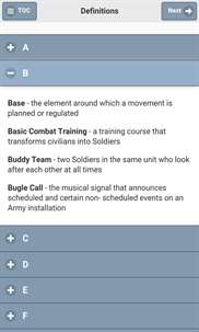 Soldier's Blue Book screenshot 2