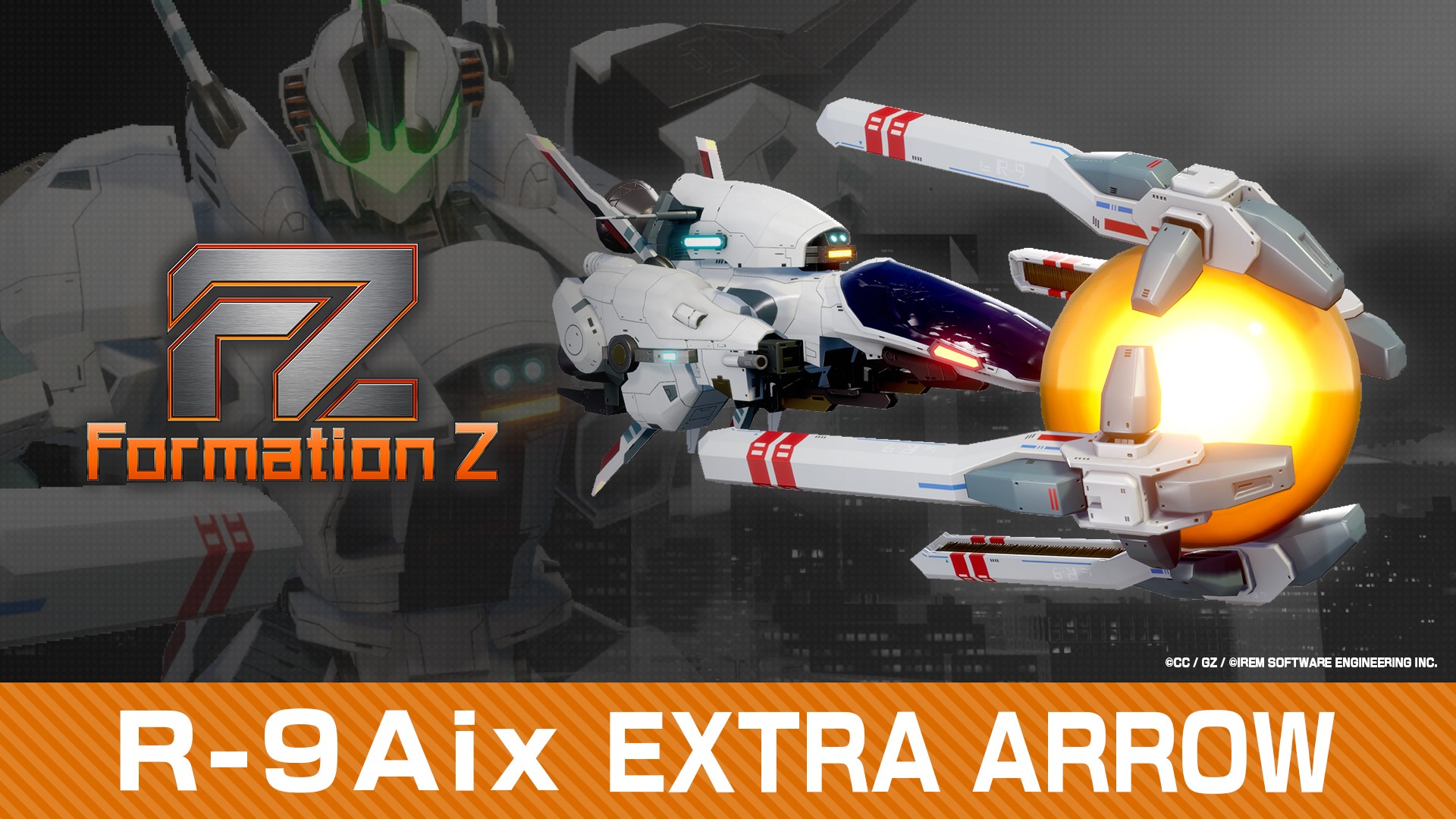 R-9Aix Extra Arrow DLC - tampilan utama ship kolaborasi