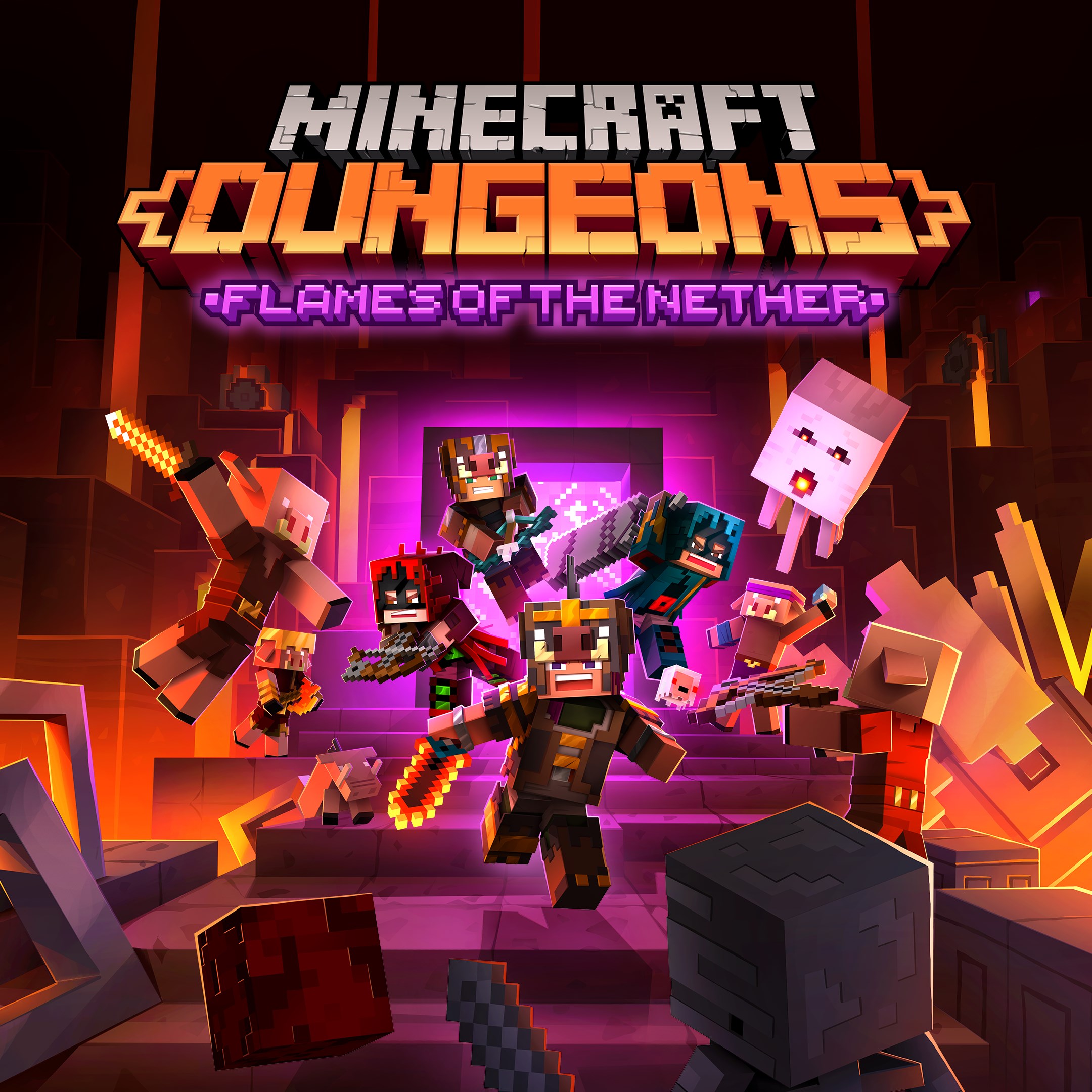 Minecraft Dungeons: Płomienie Netheru