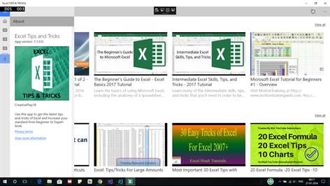 Excel (TIPS & TRICKS) Screenshots 1