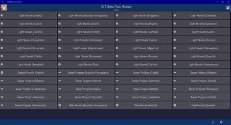 XYZ Baka-Tsuki Reader Screenshots 1