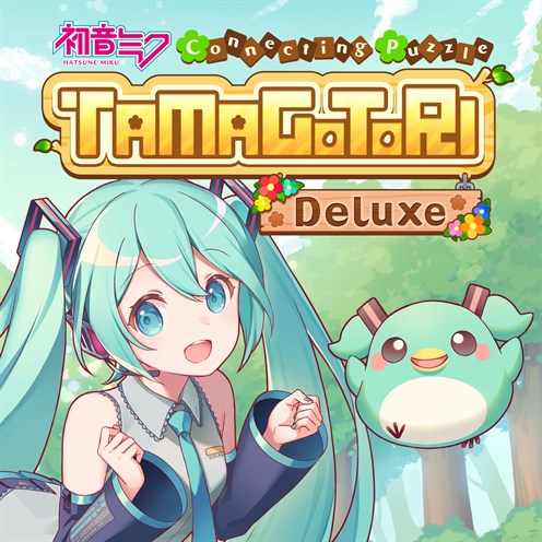 Box shot of Hatsune Miku Connecting Puzzle TAMAGOTORI Deluxe