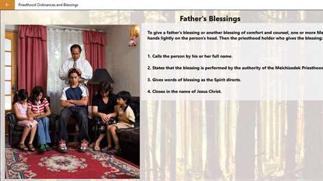 Priesthood Ordinances and Blessings Screenshots 2