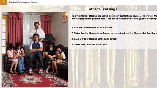 Priesthood Ordinances and Blessings screenshot 2