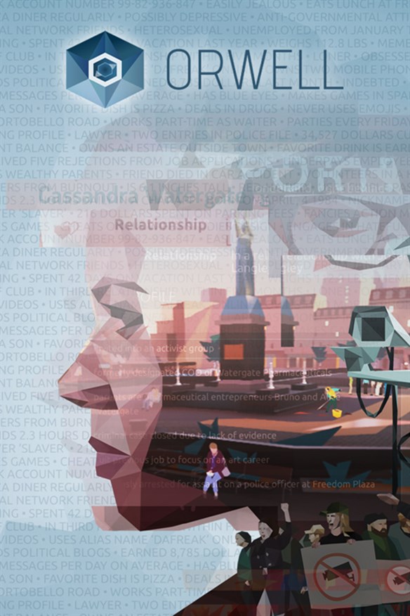 Orwell: Keeping an Eye On You Xbox Series X|S and Xbox One cover art
