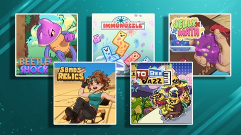 Beetle Shock + Immunuzzle + Jelly Math + Sands and Relics + To bee Jazz (Bundle)