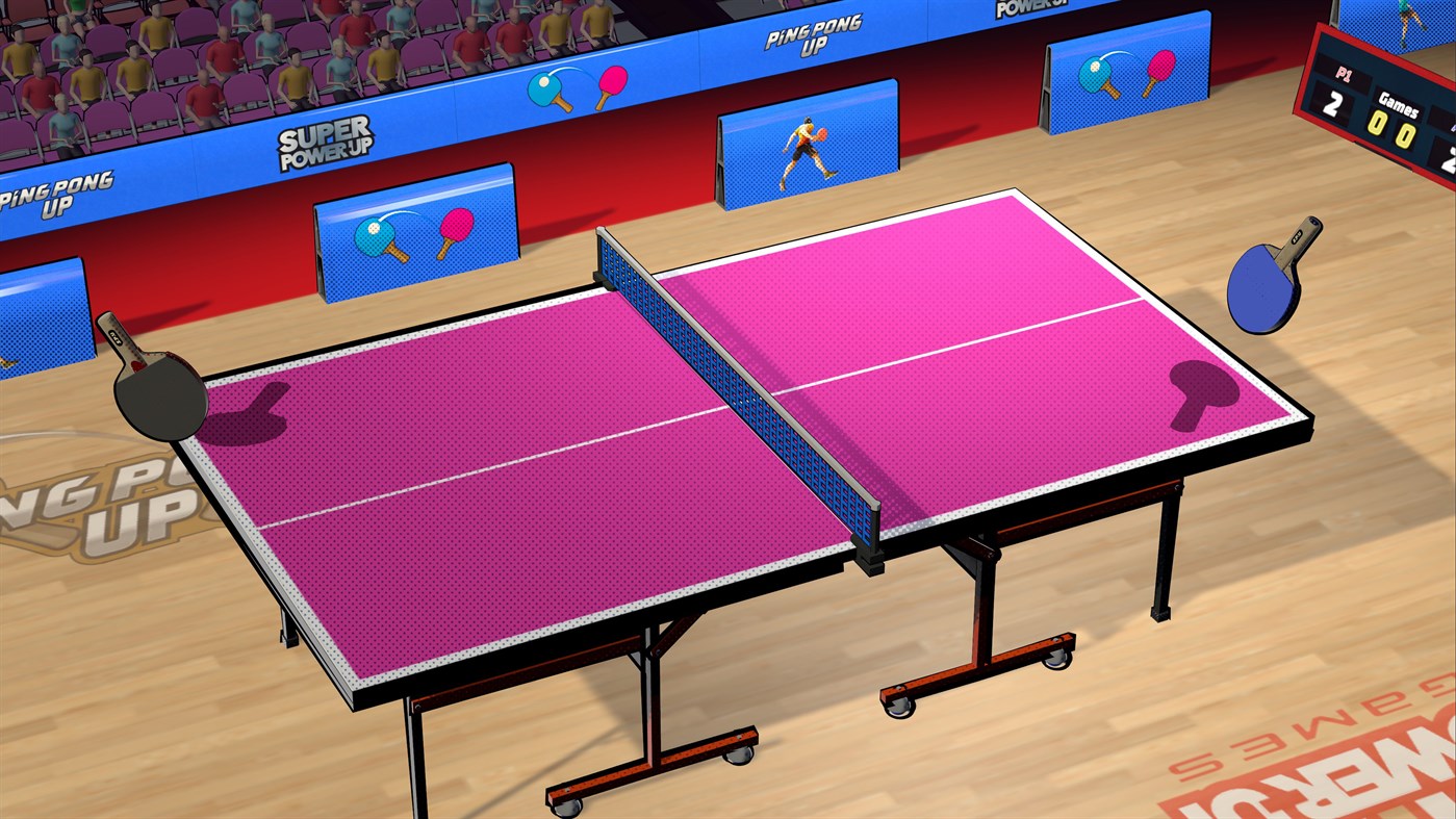 #5. Ping Pong Up (Windows) By: Super Power Up Games