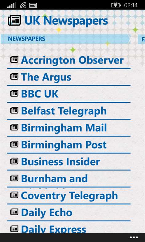 UK News papers Screenshots 1