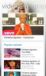Christina Aguilera Music screenshot 6