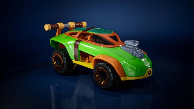 HOT WHEELS - TMNT Michelangelo screenshot 1